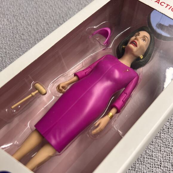 FCTRY Nancy Pelosi Real Life Action Figure Speaker House Political - Picture 6 of 7
